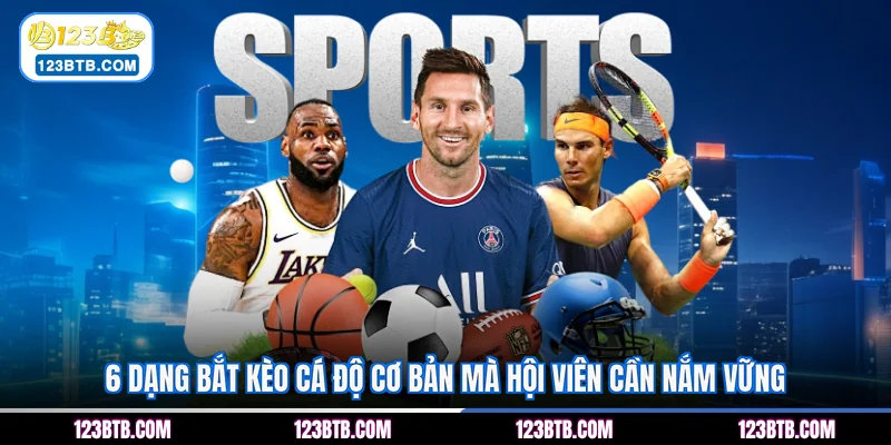 6 Dạng Bắt Kèo Cá Độ Cơ Bản Mà Hội Viên Cần Nắm Vững