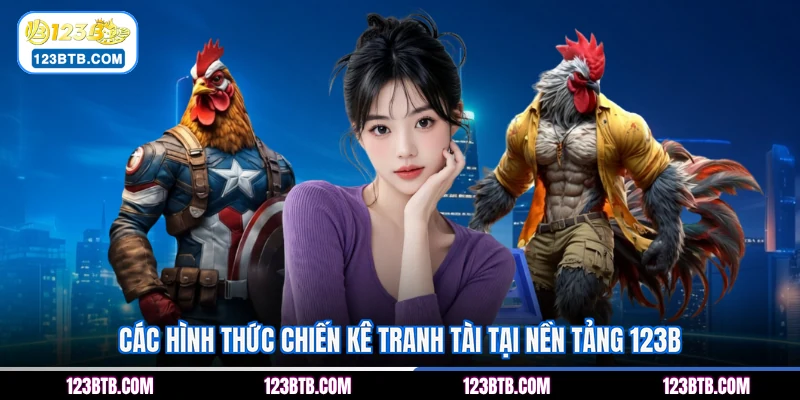 Các hình thức chiến kê tranh tài tại nền tảng 123B