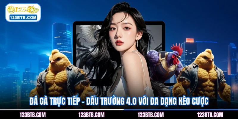 Đá Gà Trực Tiếp - Đấu Trường 4.0 Với Đa Dạng Kèo Cược