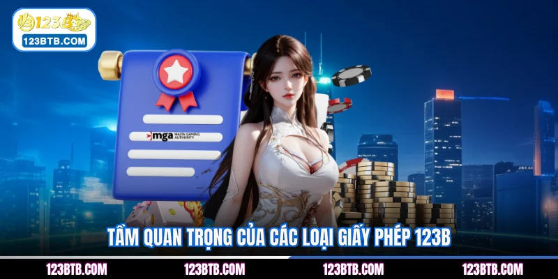 Tầm quan trọng của các loại giấy phép 123B